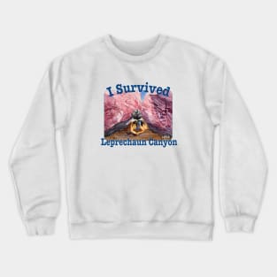 I Survived Leprechaun Canyon, Utah Crewneck Sweatshirt